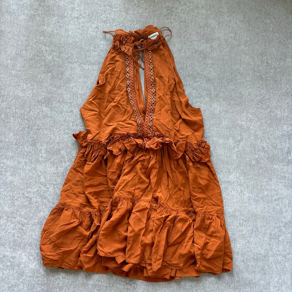 Evarae Orange Mini Dress